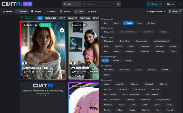 Civitai Review: The Ultimate Platform for AI Art Models and Stable ...